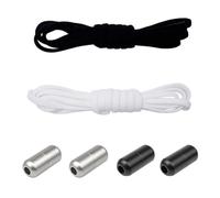 DHSBGWSX 2 Pares De Cordones Con Hebilla De Cápsula, Cordones Elásticos Sin Atar, Cordones De Cierre Rápido, Cordones Elásticos Para Calzado Deportivo, Cordones Antiaflojamiento, Cordones De Repuesto