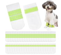 DHSBGWSX 20 Botas Impermeables para Perros con Doble Correa, 20 Botas Impermeables para Perros con Una Sola Correa, Fundas para Botas De Lluvia para Perros, Zapatos Protectores para Patas De Mascotas