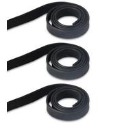 DHSBGWSX 3 piezas de goma de repuesto para limpiaparabrisas de 105 x 2,5 cm (negro)