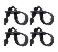 DHSBGWSX 4 bridas de jardín, bridas de soporte para plantas, herramientas de encuadernación de jardín, aglutinante en espiga, alisador para arbustos grandes, árboles y plantas con flores (negro)