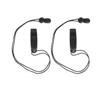 DHSBGWSX Paquete de 2 silbatos de emergencia de seguridad, silbato de emergencia, silbato de emergencia, silbato deportivo, silbato fuerte, silbato de emergencia para mujer, silbato de árbitro,