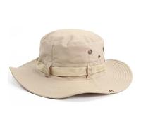 DHSBGWSX Sombrero Plegable de Protección Solar para Verano - Pescador Beige, Caza, Selva Transpirable y Cómodo - Adecuado para Viajes