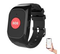 DHsdlpLU Localizador Personas Mayores GPS Ancianos Inteligente Localización, Vibración Y Sonido Recordatorios Duales Regalo Ideal para Se Configura para 15 Miembros Buttons