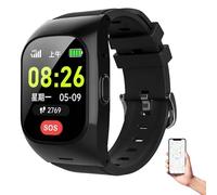 DHsdlpLU Localizador Personas Mayores GPS Ancianos Inteligente Localización, Vibración Y Sonido Recordatorios Duales Regalo Ideal para Se Configura para 15 Miembros Screen