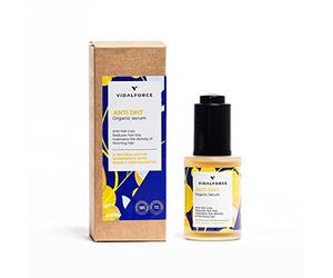 DHT Serum Anticaida Pelo débil y fino I Con 14 Activos Naturales y Saw Palmetto como alternativa natural al minoxidil I Equivale a 30 ampollas anticaida cabello mujer y anticaida cabello hombre 30ml