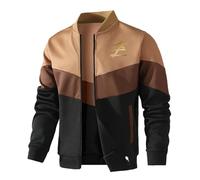 DHUAOPCK Chaqueta de primavera hombre Para Ha. ya-bu.sa, Cortavientos y transpirable al máximo, ideal para el uso diario, trabajo y ocasiones informales, perfecta(Brown,XL)
