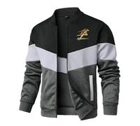 DHUAOPCK Chaqueta de primavera hombre Para Ha. ya-bu.sa, Cortavientos y transpirable al máximo, ideal para el uso diario, trabajo y ocasiones informales, perfecta(Black,M)