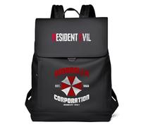 DHUAOPCK Mochila de Hombres Resid.ent evil, Mochilas Animados de Escolar con Estampado, Bolsas de Escuela de Multifuncional para Adolescente, seguro