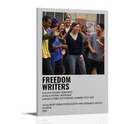 DHUQWEYWQEB Freedom Writers1 - Póster decorativo para pared, diseño vintage, estético, decoración del hogar, sala de estar, dormitorio, 60 x 90 cm, estilo marco