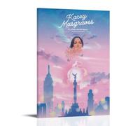 DHUQWEYWQEB Kacey Musgraves5 - Póster decorativo para pared, diseño vintage, estético, decoración del hogar, sala de estar, dormitorio, 30 x 45 cm, estilo marco