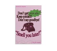 DHUQWEYWQEB Póster artístico de pared con texto en inglés "Are We still Friends1" (30 x 45 cm), estilo vintage estético para decoración del hogar, sala de estar, dormitorio, 30 x 45 cm, estilo sin