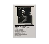 DHUQWEYWQEB Póster de Cass Elliot de Cass Elliot para pared, lienzo vintage, estético, decoración del hogar, sala de estar, dormitorio, 40 x 60 cm, estilo sin marco