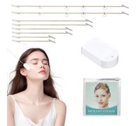DHWEKU 1 set Cinta lifting facial,Cinta lifting facial,Cinta lifting facial,Cinta lifting facial y cuello instantáneo,Parches antiarrugas para piel flácida 20 parches + 8 cuerdas de lifting