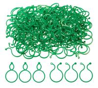 DHWEKU 150 Piezas Clips para Plantas de Jardín Reutilizable Plastico Abrazadera para Asegurar y Conectando Plantas Trepadoras Tomates para Flores Flores Tallos Grow Vertical Pinzas