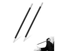 DHWEKU 2 Pcs Varita Magic Wand Herramienta Mágica Divertida Negro y Blanco Varita Mágica Divertida Palillo de Mágico para Niños Varita Mágica de Mago para Fiesta