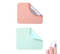 DHWEKU 2 Piezas Alfombrilla de Ratón, Fibra Extrafina Alfombrilla para Computadora con Base de Goma Antideslizante para Ratón con Cable o Inalámbrico Ultradelgado