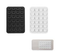 DHWEKU Lot de 2 Supports à Ventouse en Silicone pour téléphone Portable - Utilisation polyvalente - Ventouse autocollante - Support à Ventouse pour téléphone Portable - Pour Tous Les modèles de