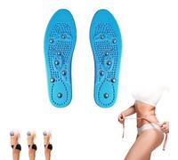 DHWEKU Plantillas Magnéticas, 1 Par Plantillas Magneticas, Plantillas Ortopédicas Para Hombres y Mujeres, Reflexología Plantillas de Acupresión Fascitis Plantar Cuidado de La Salud Del Pie,35-40