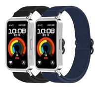 DHWGang 2 Correa de Nailon Trenzado Compatible con Huawei Band 8/9/10, Reloj Inteligente Accesorios, Ligero, Cómodo, Resistente al Agua, Transpirable, Elegante, Modelos Deportivos, Hombres y Mujeres