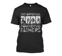 DHXKLCF Best TO Buy Native The Founding Fathers Native American T-ShirtBlackXL