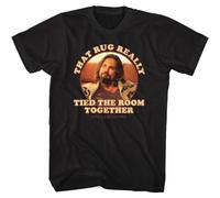 DHXKLCF The Big Lebowski Movie That Rug Really Tied The Room Together Men's T ShirtBlackXXL