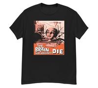 DHXKLCF The Brain That Wouldn’t Die (1962) t-shirtBlackS