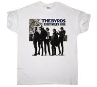 DHXKLCF The BYRDS Eight Miles High T SHIRTWhiteXXL