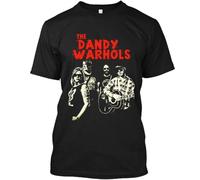DHXKLCF The Dandy Warhols American Garage Group Music Art Vintage T-Shirt SizeBlackS