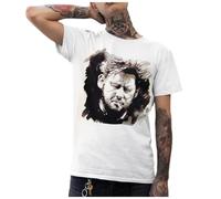 DHXKLCF The Pogues Shane MacGowan T-ShirtWhiteXXL
