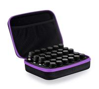 DHXYZZB Estuche de transporte de aceites esenciales EVA rígido, 30 botellas de 5 ml, 10 ml, 15 ml, bolsa organizadora de almacenamiento