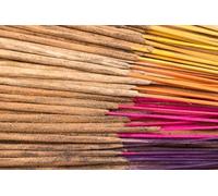 DHYANA - Incienso Indio Hechas a Mano - 96 palitos de Incienso - 8 súper Aromas (Lote 4)