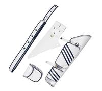 DHYUACN Carcaj De Cintura Cinturón Ajustable for Cintura, carcaj de Cadera, Soporte for Flechas for competiciones, Entrenamiento, Tiro con Arco, Tubos Flecha protegidos(Black)