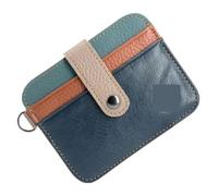 DHYUACN Monedero 2 uds Cartera Delgada de Cuero for Hombre Bolso pequeño for Mini Monedero Walet Portomonee Carteras for Tarjetero(Colorful)