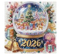 Di - 50x50 Cm Di Natale | Crystal Christmas 2026 - Gioco Creativo Passatempo Decorativo Uomo Donna Bambino Principiante Casa Vacanza Decorazione