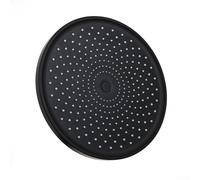 Di adiós a los zuecos, este innovador cabezal de ducha de lluvia de 10 pulgadas garantiza un flujo de agua ininterrumpido cada vez que lo utilices (negro)