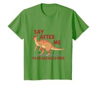 Di después de mí PA-RA-SAU-RO-LO-PHUS Parasaurolophus Camiseta