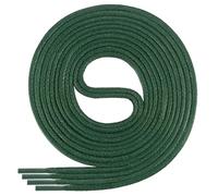 Di Ficchiano Cordones redondos encerados, cordones de 2 a 4 mm de diámetro para zapatos de negocios, zapatos de traje y zapatos de cuero, color: verde oscuro, longitud: 180 cm