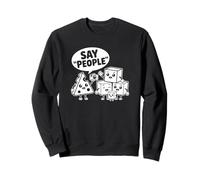 Di Gente - Amante del Queso Divertido Sudadera
