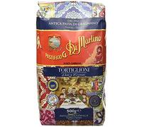 Di Martino Tortiglioni Pasta de Gragnano al Bronzo, Diseño Dolce & Gabbana, Importado de Italia, Pack 4 x 500g