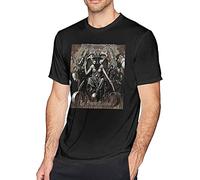 Di-Mmu Bo-Rgir in Sorte Diaboli Men's Classic Breathable T Shirt Casual Round Neck Easy tee Soft Blouse Black Black(Medium)