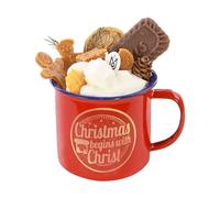 Di Natale - Piccole Natalizie | Candeles Profumate Per Le Festes | Candeles Natalizie A Coppa Torta Candelee Di Natale | Per Decorazioni Natalizies, Candelee Natalizies A Forma Di