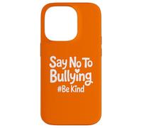 Di no a la Conciencia de la bondad contra el acoso Escolar Carcasa para iPhone 14 Pro