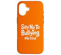 Di no a la Conciencia de la bondad contra el acoso Escolar Carcasa para iPhone 16