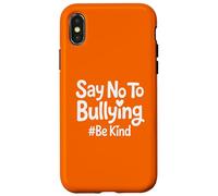 Di no a la Conciencia de la bondad contra el acoso Escolar Carcasa para iPhone X/XS