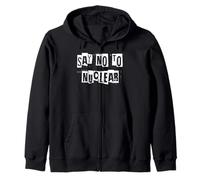 Di no a la energía Nuclear Sudadera con Capucha