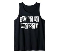 Di no al brócoli Camiseta sin Mangas