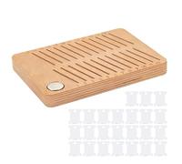 Di Organizzazione Per Filo Da Ricamo | Supporto Magnetico Bobina De Encendido Con 24 Ranura | Portafilo En Legno Per Magazzinaggio Ricamo, Cucito, Creative, Filati E Rocchetti