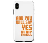 Di Que Sí En Mi Hipnosis Humor Psicológico Carcasa para iPhone XS MAX