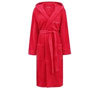 Di Vadini Albornoz unisex para hombre y mujer Florencia con capucha I Bata de baño esponjosa I Ropa de noche de noble microfibra Öko-Tex Standard 100 I Kimono con selección de colores y tallas XXS