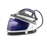 Di4 Centro de Planchado Jet Pressing Digital, Potencia 2600W, 8 Bares, Golpe Vapor 345g, Depósito Extraíble XL 1,5L, Suela Cerámica, Planchado Vertical, Listo en 1 Minuto, Pantalla LED, Autolimpieza